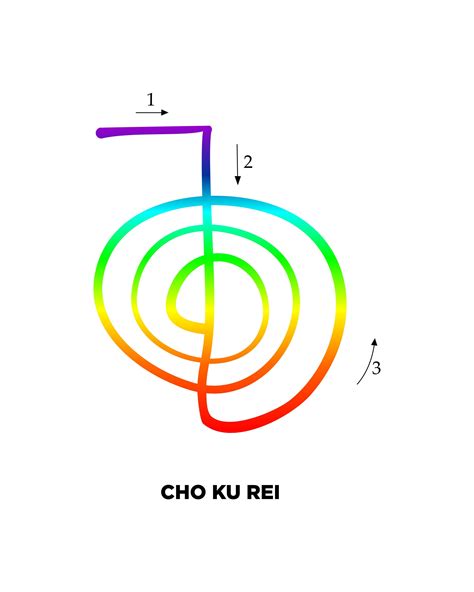 Reiki Symbol, You Will Learn to Draw Them, Printable Size 810 Inch, CHO KU REI Symbol - Etsy ...