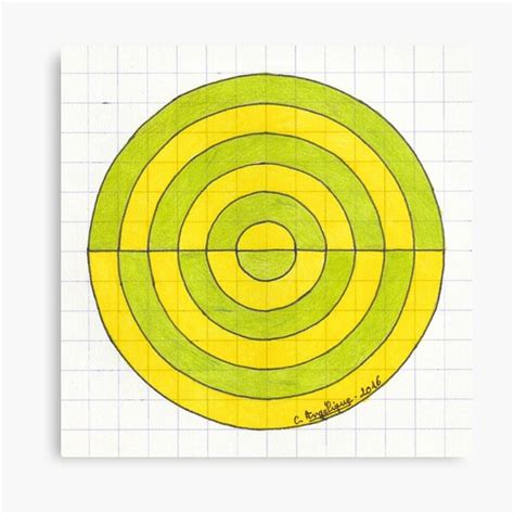 "target" Canvas Print for Sale by nounouangelique | Redbubble