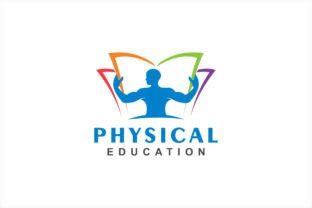 Modern Physical Education Logo Design Graphic by lexlinx · Creative Fabrica