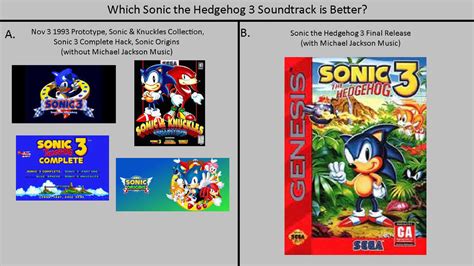 Which Sonic the Hedgehog 3 Soundtrack is Better by Abbysek on DeviantArt