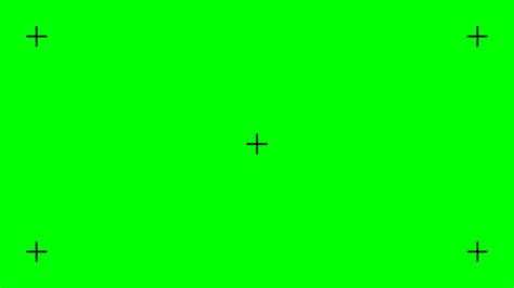 Green Screen Chromakey Background Blank Green Background With Vfx ...