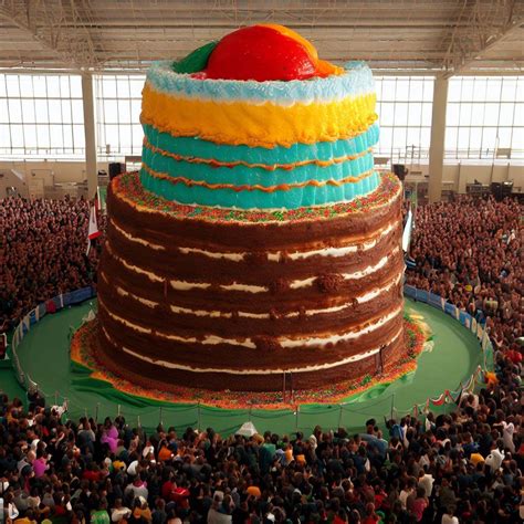 The World's Largest Cake : r/aiArt