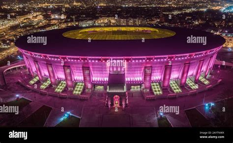 Budapest, Hungary - Aerial view of Budapest's brand new Ferenc Puskas ...