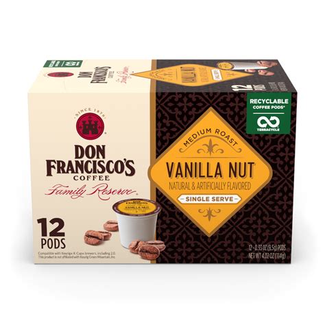 Shop Vanilla Nut Coffee Pods | Don Francisco's Coffee