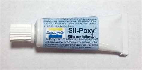 Other Art Supplies 16508: Smooth-On Sil-Poxy Silicone - Brand New! .5 Oz Tube Super Strong ...