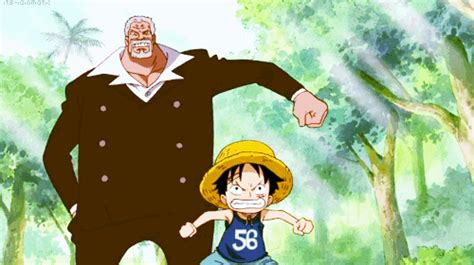 *Garp & Luffy* - Monkey D. Luffy Photo (36384680) - Fanpop