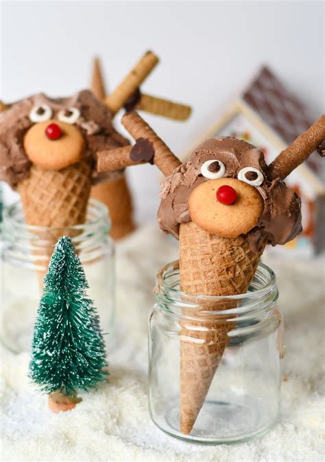 Christmas Tree Ice Cream Cones - Best Decorations