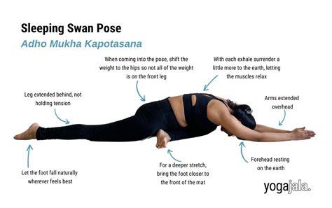 Sleeping Swan Pose (Adho Mukha Kapotasana)