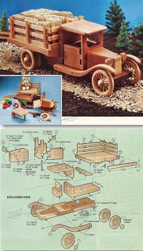 Wooden Toy Truck Plans - Wooden Toy Plans and Projects | WoodArchivist ...