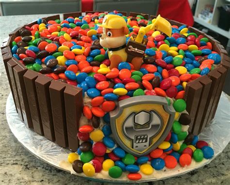 Paw Patrol Rubble cake! | Cake, Custom cakes, Desserts