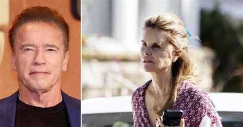 Arnold Schwarzenegger's Wife Maria Shriver Looks Frantic During Call As Divorce Settlement Talks ...