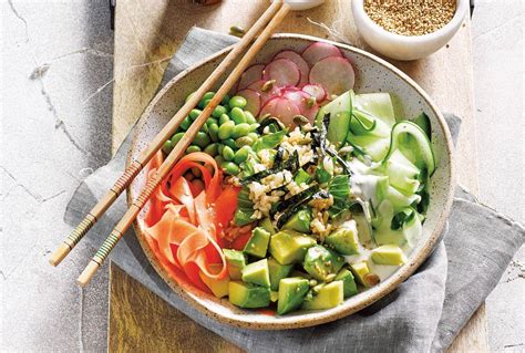 Sushi Bowl with Avocado - Healthy Food Guide