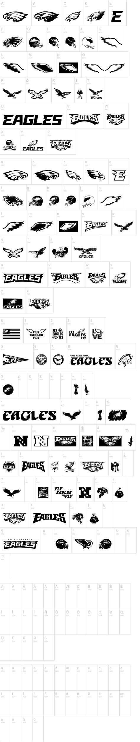 Fly Eagles Fly Font | dafont.com