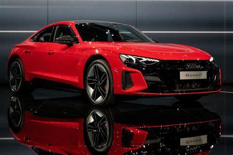 Audi unveils its all-electric e-tron GT performance saloon