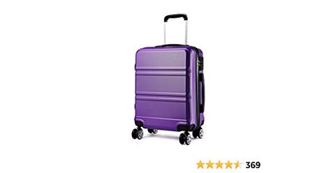 Amazon.com | Kono 20'' Carry on Luggage Lightweight with Spinner Wheel ...