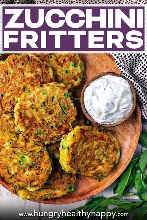 Easy courgette fritters – Artofit