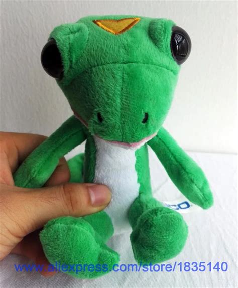 Aliexpress.com : Buy Geico Gecko 5.5" Plush Stuffed Animal Llizard,Animation game plush doll ...