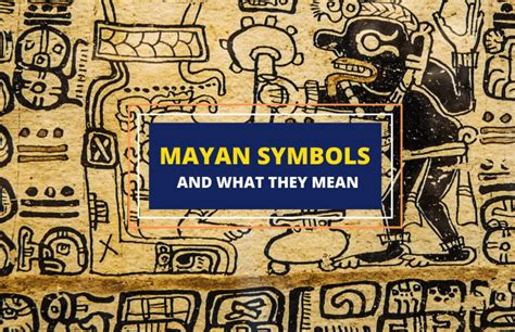 Popular Mayan Symbols And What They Symbolize Symbol - vrogue.co