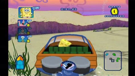 Spongebob's Boating Bash (Wii) Destruction Race - YouTube