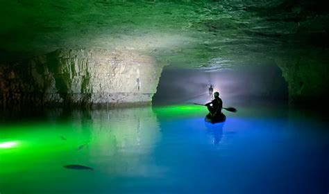 The Gorge Underground: Kayak Through an Abandoned Mine - DiscoverTrek