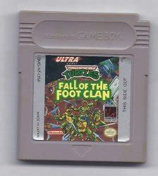 Nintendo Gameboy Teenage Mutant Ninja Turtles Fall Of The Foot Clan