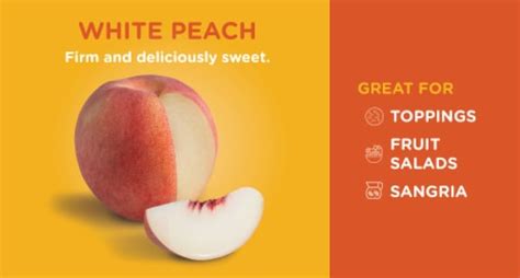 Fresh White Peach - Each, 1 ct - Pick ‘n Save