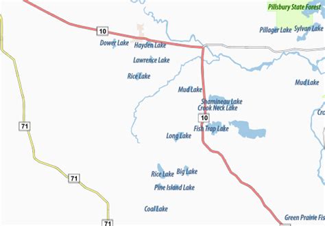 MICHELIN Fawn Lake map - ViaMichelin