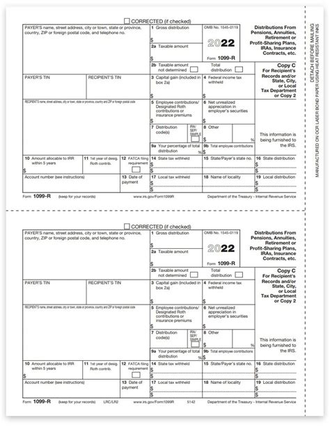 1099 R Form Printable - Printable Forms Free Online