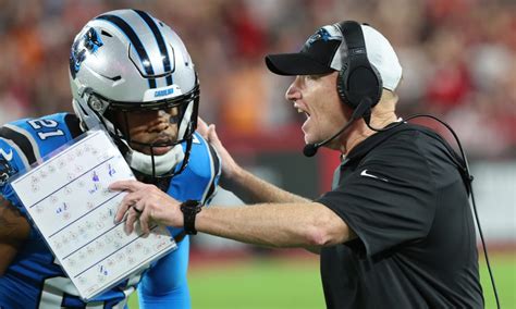 Chris Tabor proud of Panthers for ‘choppin’ wood’ in Week 13 loss