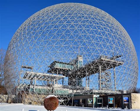 Biosphere is a Museum in Montreal Dedicated To the Environment. Editorial Photo - Image of ...