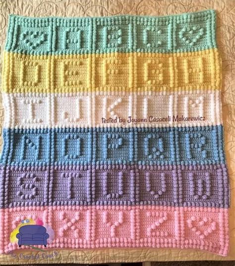 Beautiful baby afghan worked up in bobble stitches and single crochet ...