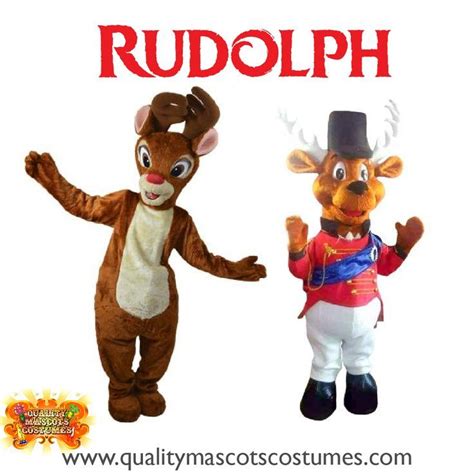 Rudolph Mascot Costume