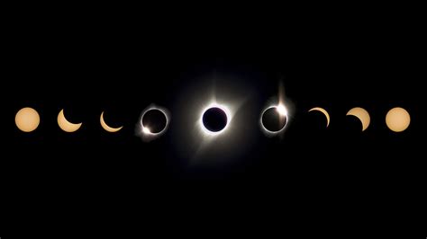 eclipse, space, Moon, sun rays HD Wallpaper