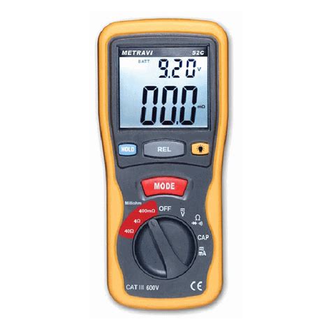 Milli Ohms Meter – Metravi Instruments