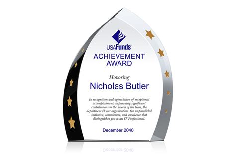 Employee Achievement Award