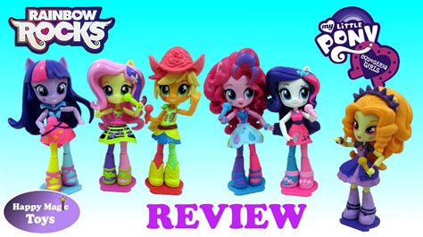 My Little Pony Equestria Girls Rainbow Rocks Minis Review Happy Magic ...