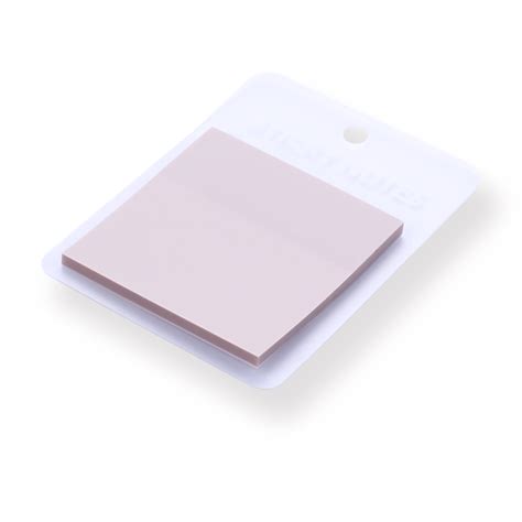 Solid Color Translucent Sticky Notes - Pink – Stationery Pal