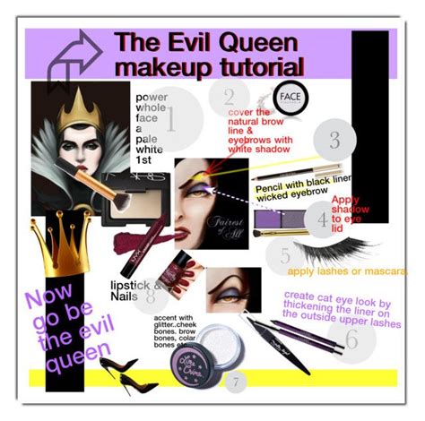 The Evil Queen makeup Tutorial | Evil queen makeup, Queen makeup ...