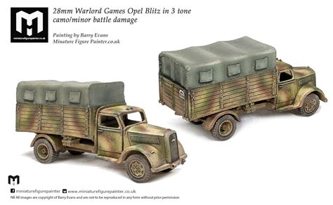 28 mm Bolt Action Opel Blitz truck | Bolt action, Marine paint, Painting services