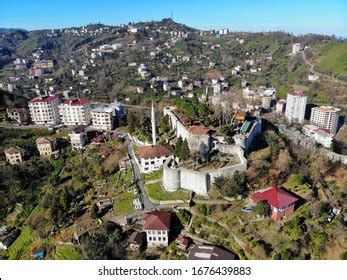 Rize Kalesi Castle Aerial By Drone Stock Photo 1676439883 | Shutterstock