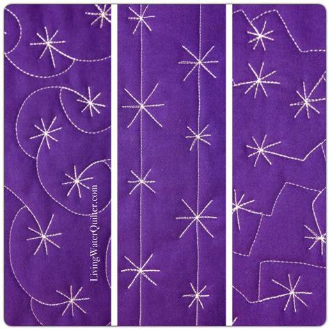 Living Water Quilter, LLC: Free-Motion Quilting Stars