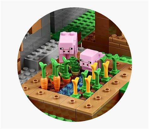 Transparent Minecraft Pig Png - Lego Minecraft Pig Set, Png Download ...