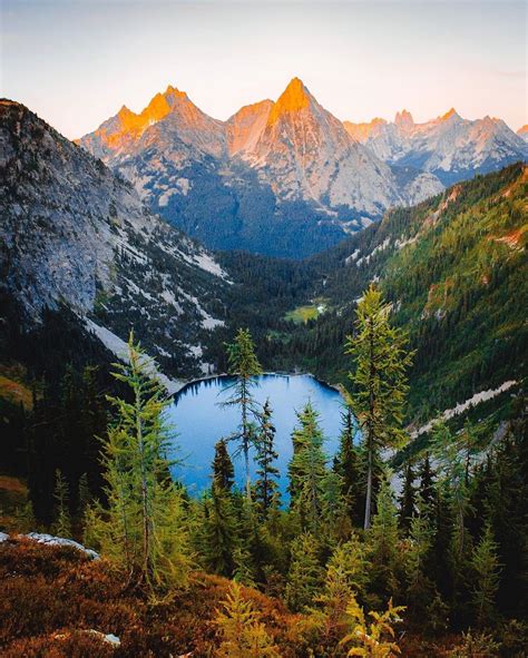 Lake Ann North Cascades National Park Washington United States ...