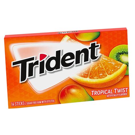 Buy Trident Tropical Twist Flavor Chewing Gum Online in Pakistan | My ...