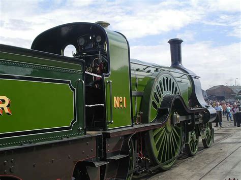 GNR Stirling single No 1 At Doncaster 150 open day 2003 | Train, Steam locomotive, Locomotive