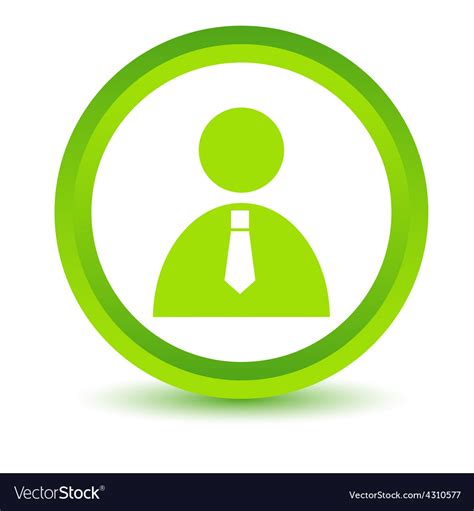 Green man icon Royalty Free Vector Image - VectorStock