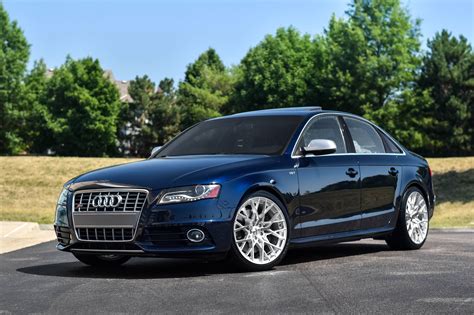 Handsome Sedan: Audi S4 Rocking Custom TSW Wheels — CARiD.com Gallery