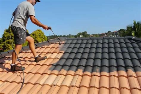 What are the major benefits of roof painting? | Roof paint, Roof restoration, Terracotta roof house