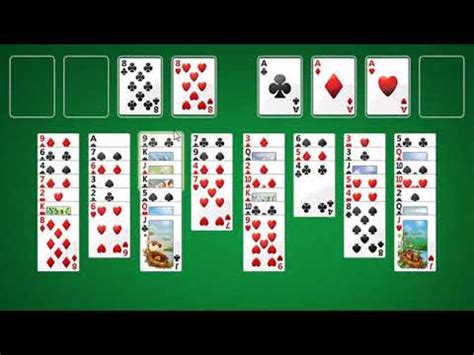 ♥ ♠ CARTA BLANCA juego solitario - FREECELL solitaire game ♣ ♦ - YouTube