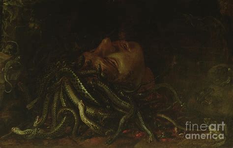 Head Of Medusa Painting by Flemish School - Fine Art America